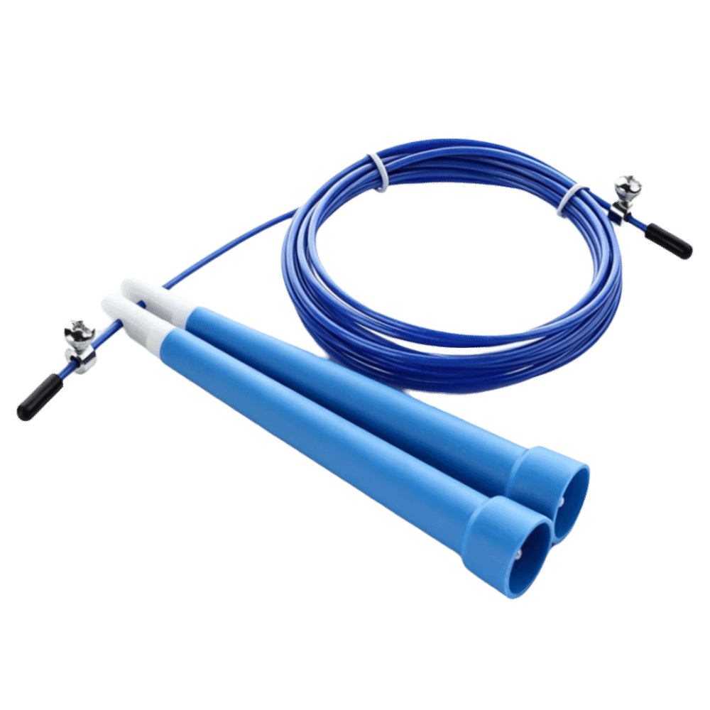 Skipping Rope Pvc - Duurzaam stalen draad springtouw, klittenvrij, verstelbare