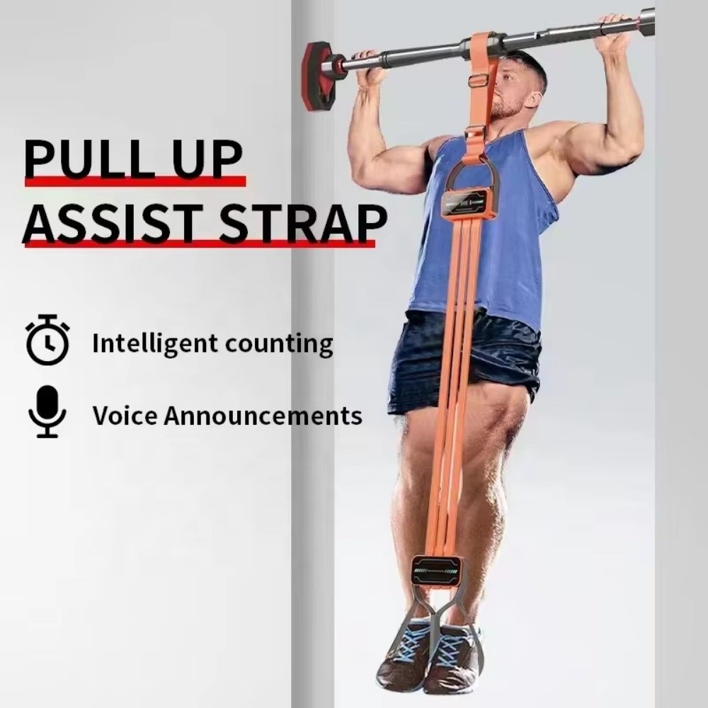 Pull Up Assist Band - In hoogte verstelbare pull-up assistentieband Digitale