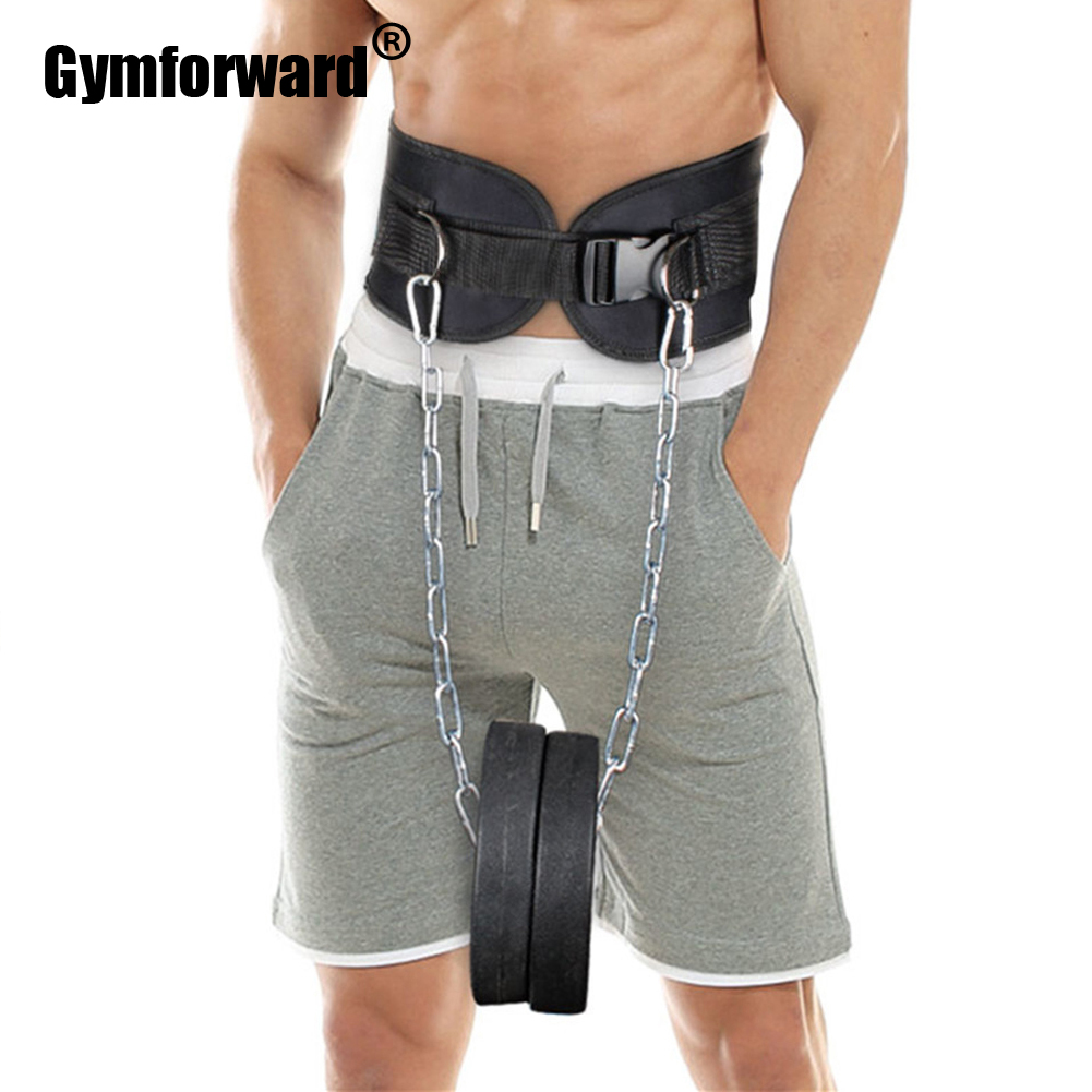 Crossfit Equipment - Gewichthefriem met kettinggewichten Gymriem Powerlifting Barbell
