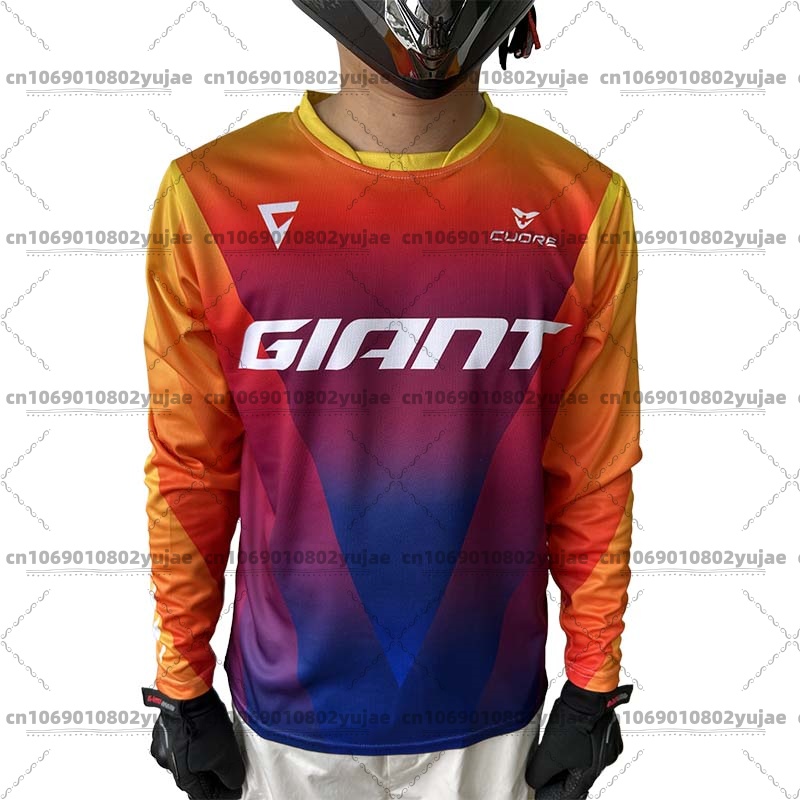 Crossfit Full Gear - Giant Mountainbike-fietsshirt met lange mouwen voor