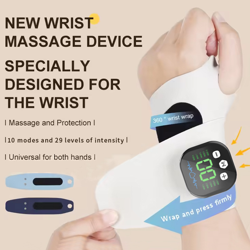 Wrist Wrap Support - Elektrische handmassager EMS microstroom draadloze polsband