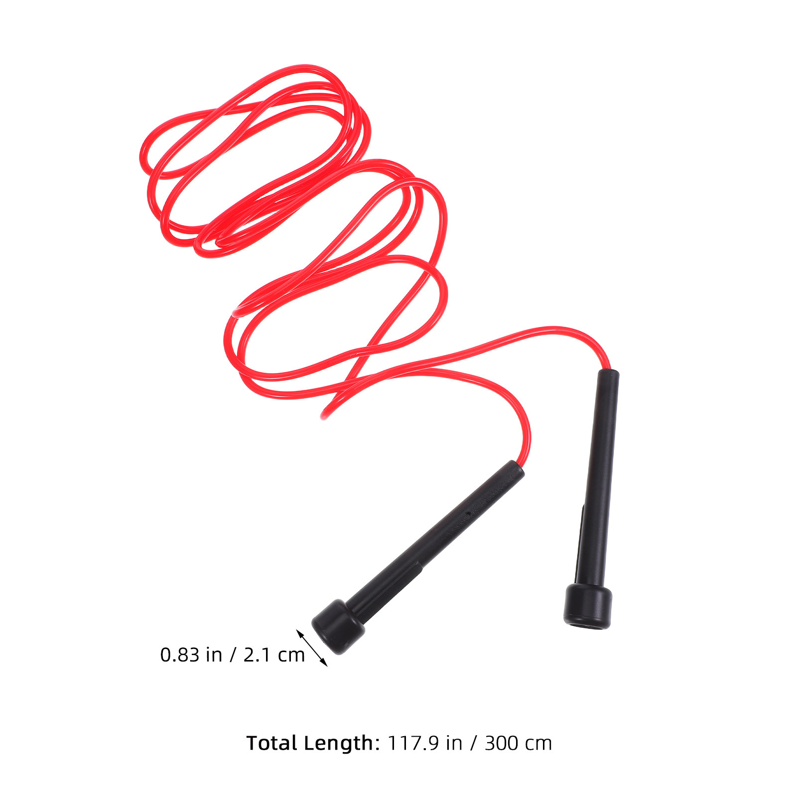 7 stuks verstelbaar PVC spring - Skipping Rope Pvc recensie en prijs