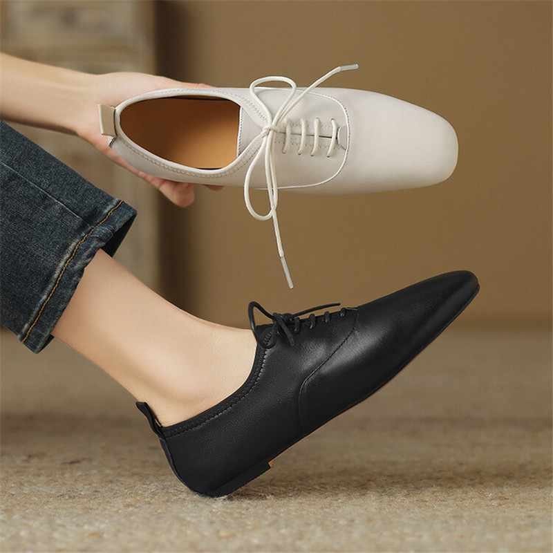 Nieuwe lederen kanten loafers  - Crossfit Ladies recensie en prijs