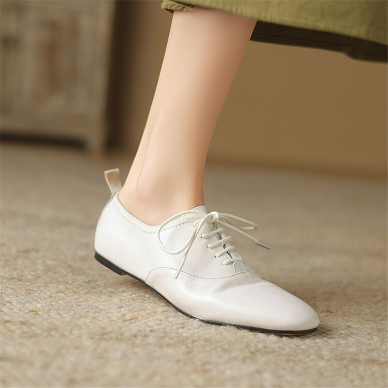 Nieuwe lederen kanten loafers  - Crossfit Ladies recensie en prijs