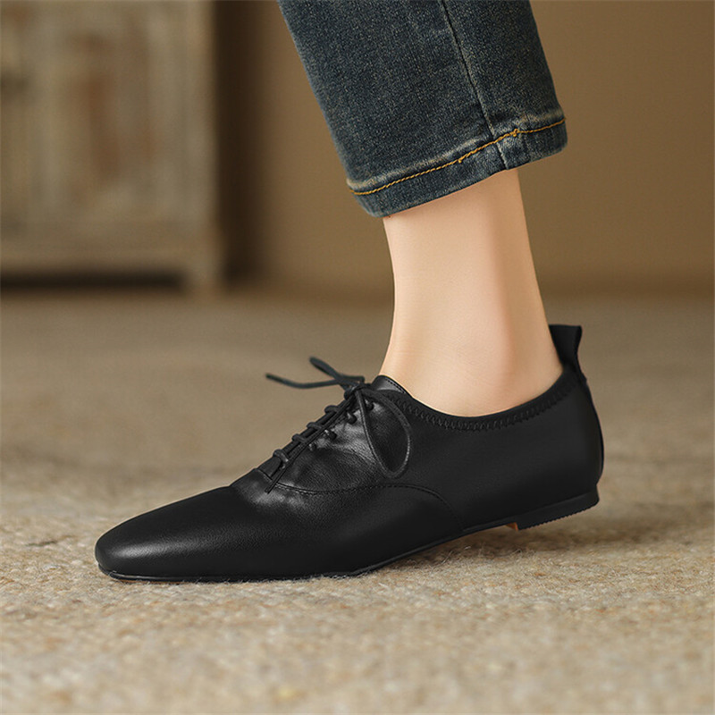 Nieuwe lederen kanten loafers  - Crossfit Ladies recensie en prijs