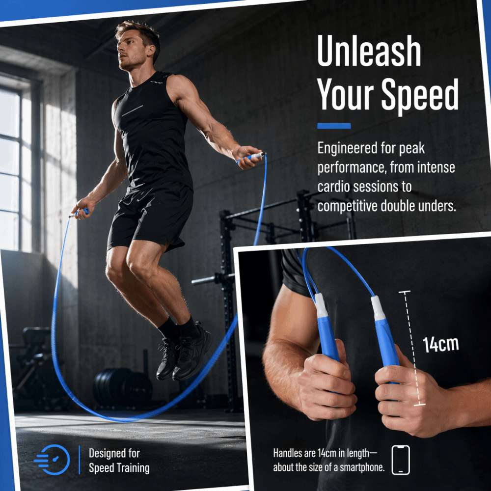 Draagbaar springtouw van staal - Skipping Rope Pvc recensie en prijs