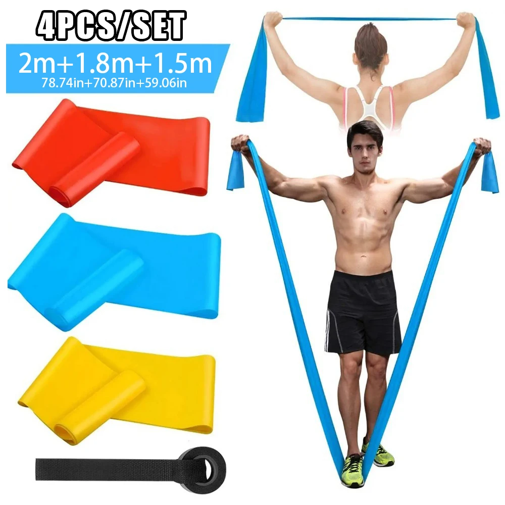 4 stks/set elastische fitnessb - Crossfit Workout With Equipment recensie en prijs